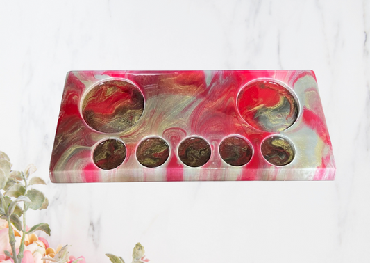 Pink Marble Flight Set